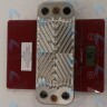 63041310091P Теплообменник ГВС пластинчатый вторичный 10 пластин (PLATE HEAT EXCHANGER) BAXI в Москве