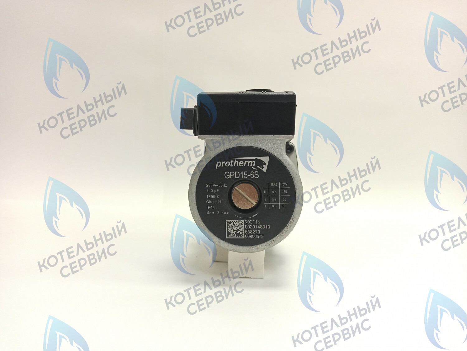 PMP01AP60-PR120-Комп Циркуляционный насос Protherm Гепард 12 / 23 MTV / MOV GPD15-6S (H-RU) (против часовой стрелки) (втулка 40мм, колесо 70/30мм) в Москве