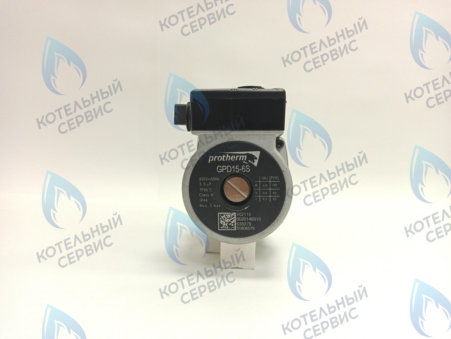 PMP01AP60-PR120-Комп Циркуляционный насос Protherm Гепард 12 / 23 MTV / MOV GPD15-6S (H-RU) (против часовой стрелки) (втулка 40мм, колесо 70/30мм) в Москве