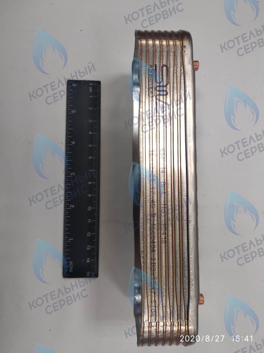 63041310441P Теплообменник ГВС пластинчатый вторичный 14 пластин (PLATE HEAT EXCHANGER) BAXI в Москве