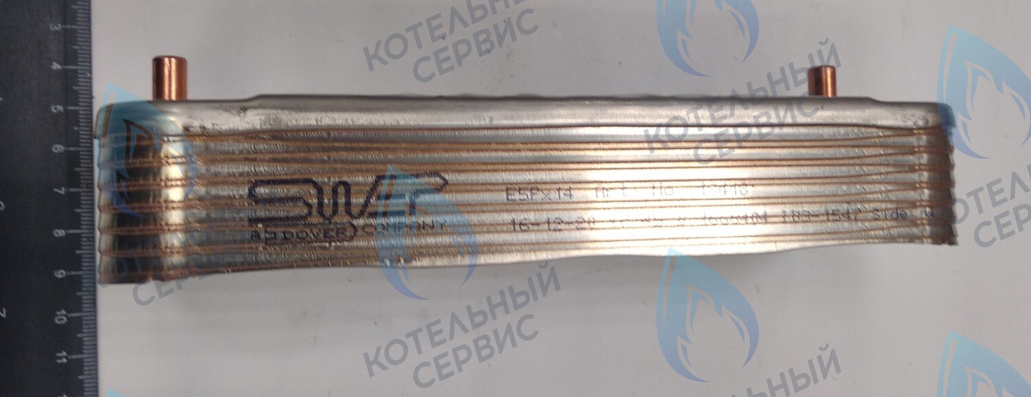 63041310441P Теплообменник ГВС пластинчатый вторичный 14 пластин (PLATE HEAT EXCHANGER) BAXI в Москве