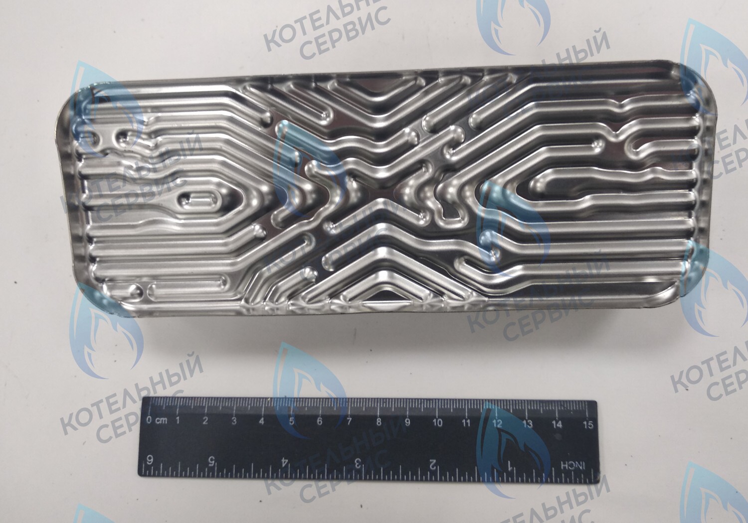 63041310441P Теплообменник ГВС пластинчатый вторичный 14 пластин (PLATE HEAT EXCHANGER) BAXI в Москве