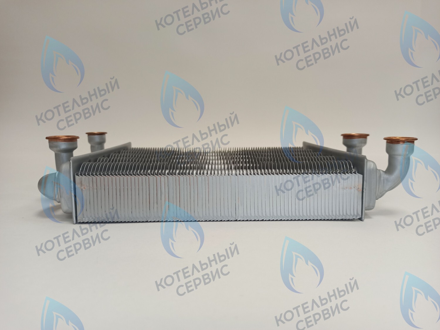 EB041-225-V Теплообменник битермический Valmex 225мм Ferroli Domina F 11-20 N, DOMIproject F 24 D (39837660, 39837665, 37405340) в Москве