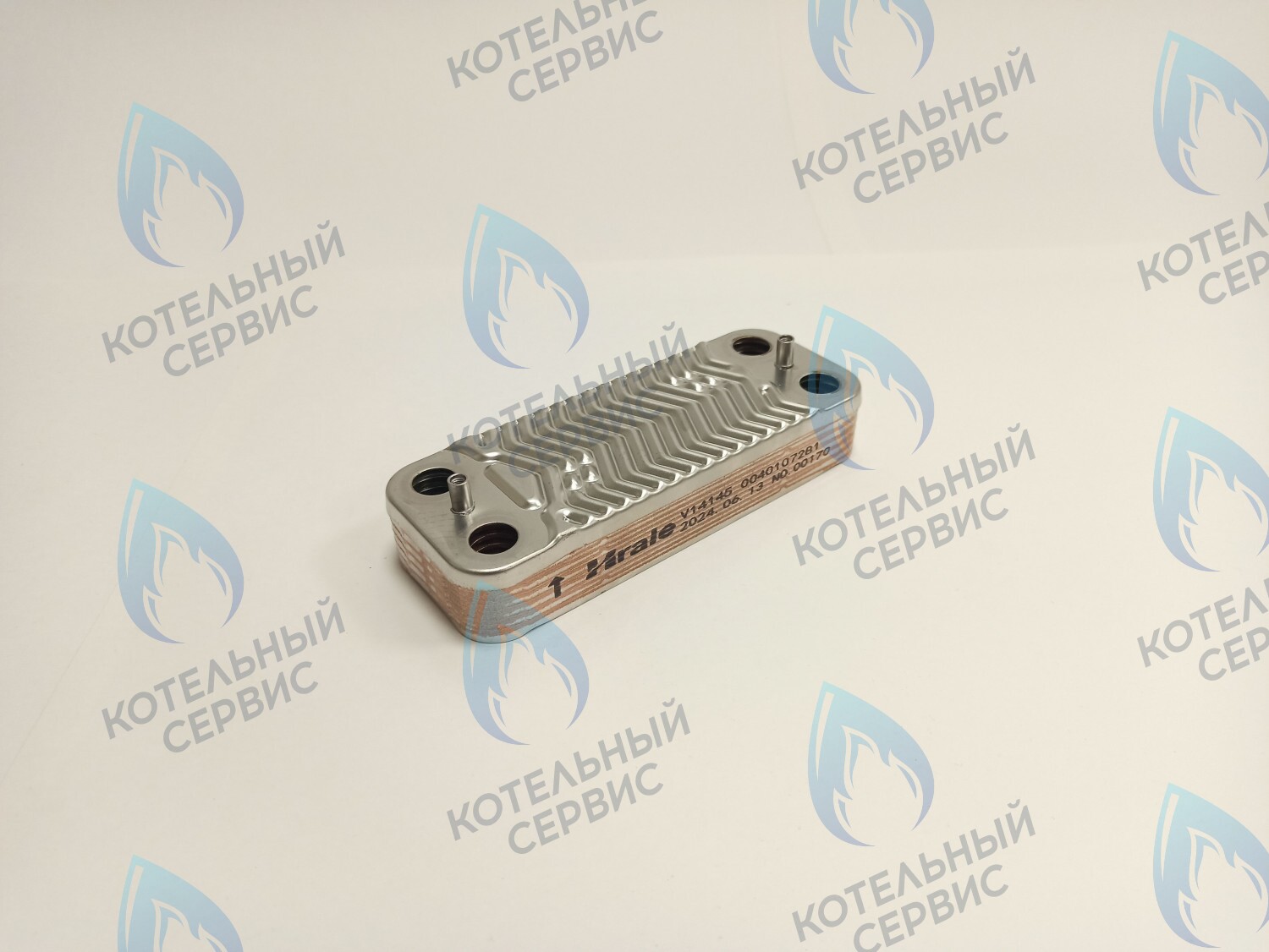 0040107281 Пластинчатый теплообменник ГВС 12 пластин Haier Urban 24 кВт в Москве