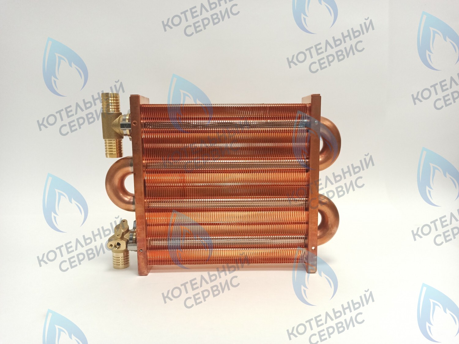 3318108610 Теплообменник первичный (основной) 180мм 85 FIN (130-200 HSG/ICH/MSC) DAEWOO в Москве