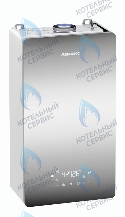  Котел газовый настенный двухконтурный ЛЕМАКС Prime Pro Grey Turbo в Москве