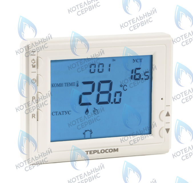912 Термостат комнатный TEPLOCOM TS-Prog-2AA/8A в Москве
