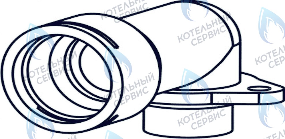 3040277 Угольник трехходового клапана  CELTIC-DS PLATINUM (все модели) (3040277) в Москве