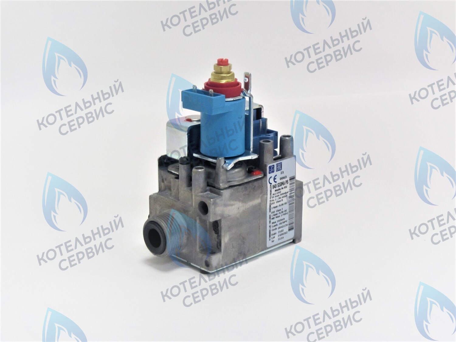 GV010 Газовый клапан SIT 845 SIGMA PS (code 0845120) BUDERUS U072, BOSCH WBN6000, GAZ 2500F (87186439430) в Москве