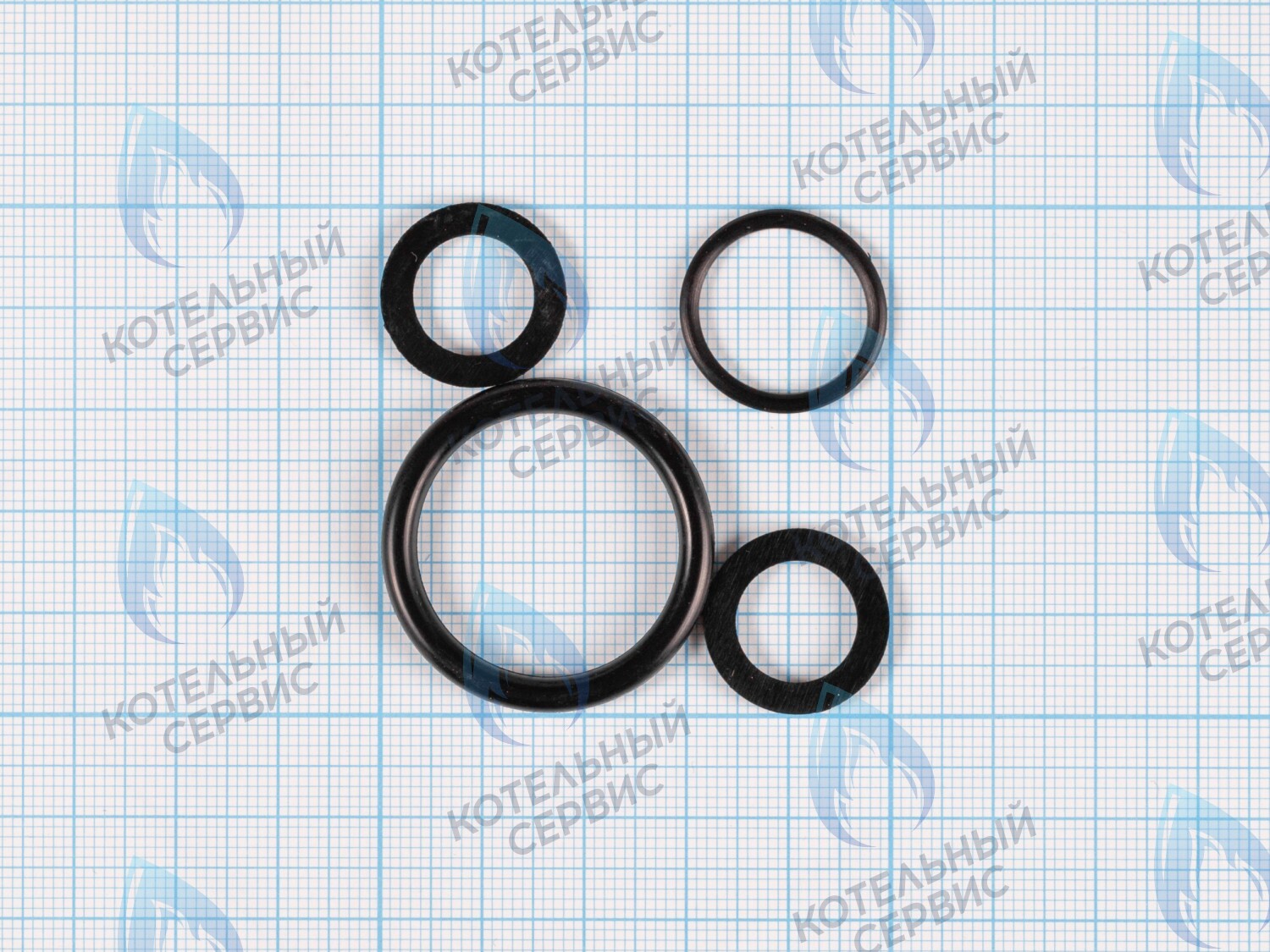 ZP102 Комплект уплотнительных колец (прокладок) (для газового узла) Master Gas Seoul, Arderia, Celtic в Москве