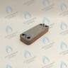 ES190P-154-12F-CH Теплообменник ГВС вторичный 12 пластин  VIESSMANN VITOPEND WH1D, VITODENS WB1B​ (7828745), LEMAX​ (105759) в Москве