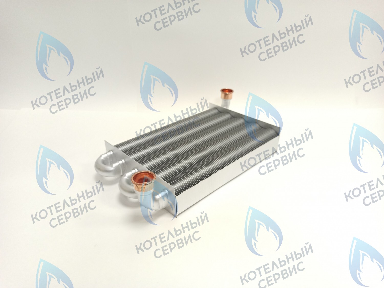 EM008-260F82 Теплообменник 82 FIN PROTHERM Гепард 11/23 MTV вер. 19, Гепард 11/23 MTV (H-RU) (0020142414, 0020142415, 0020098008) в Москве