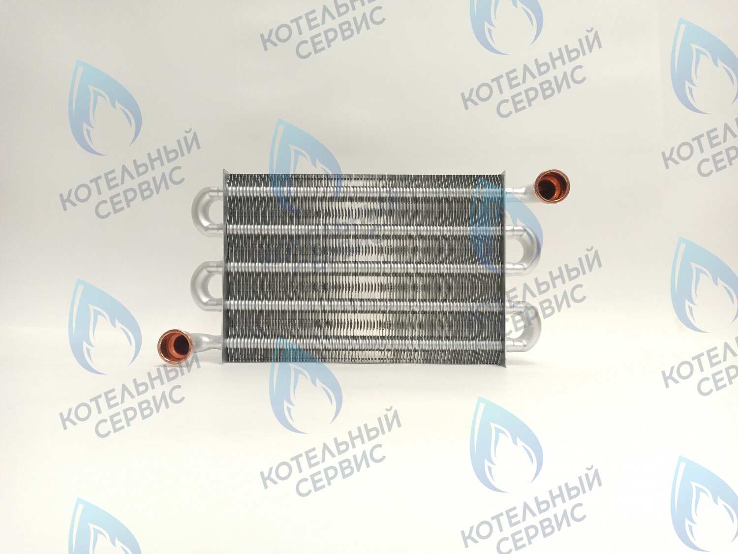 EM008-260F82 Теплообменник 82 FIN PROTHERM Гепард 11/23 MTV вер. 19, Гепард 11/23 MTV (H-RU) (0020142414, 0020142415, 0020098008) в Москве