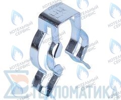 S455100063 Зажим соед. трубки КО и выхода циркуляционного насоса (TA-13~30) KITURAMI в Москве