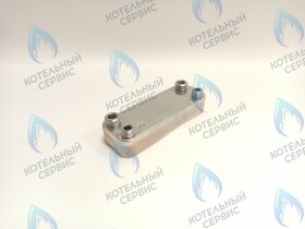 Теплообменник ГВС вторичный 12 пластин VAILLANT VCW / VMW-1, VAILLANT ThermaMAX/TurboMAX (065034, 064950, 064946, 17B2071402)