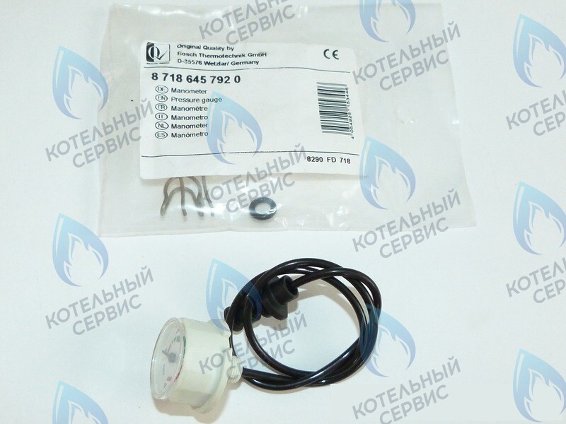 87186457920 Манометр с трубкой BUDERUS в Москве