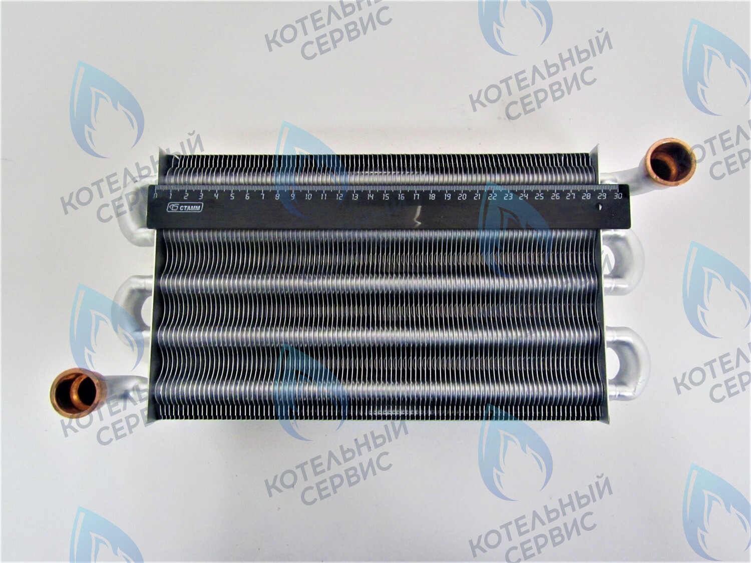 EM008-290F92 Теплообменник 92 FIN PROTHERM (0020142418, 0020142419, 0020049288, 0020097958), VAILLANT (0020019994) в Москве