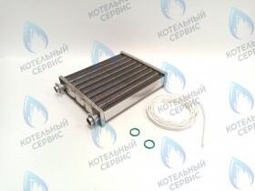 Теплообменник основной (первичный) Navien (с белыми прокладками в комплекте) Deluxe S/C/ONE/C Plus 10-24K