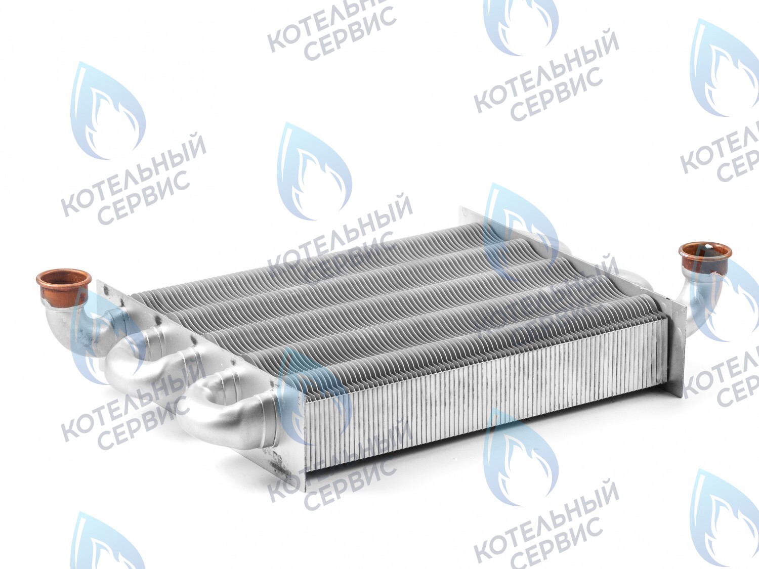 398002570 Теплообменник первичный (основной) (крепление - клипсы) Ferroli Fortuna Pro F13-F24 (398002570,398615500) в Москве