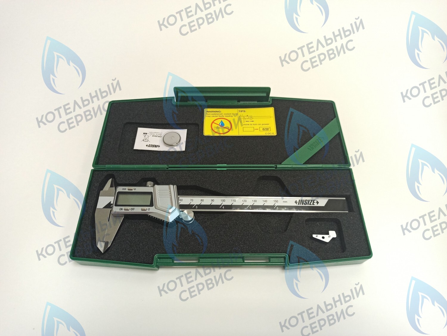 ZK004-150 Штангенциркуль металлический INSIZE 0-150мм с ЖК дисплеем в Москве