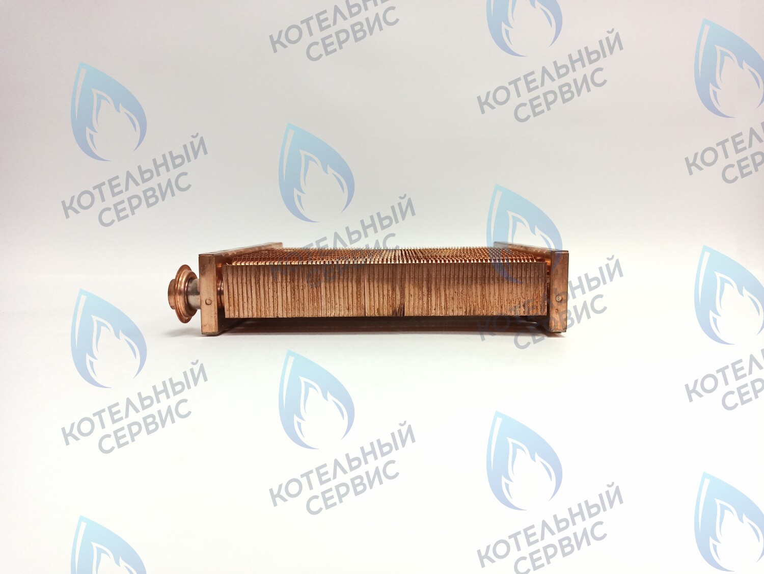 EM051-195-02 Теплообменник основной (первичный) (МЕДНЫЙ) Navien (с белыми прокладками в комплекте) Deluxe, Deluxe Plus, Prime, Smart Tok, Ace, Ace Coaxial 13K/16K/20K/24K (30012859A,  30012859B, 30012859C, 30010275A, 30012718C) в Москве