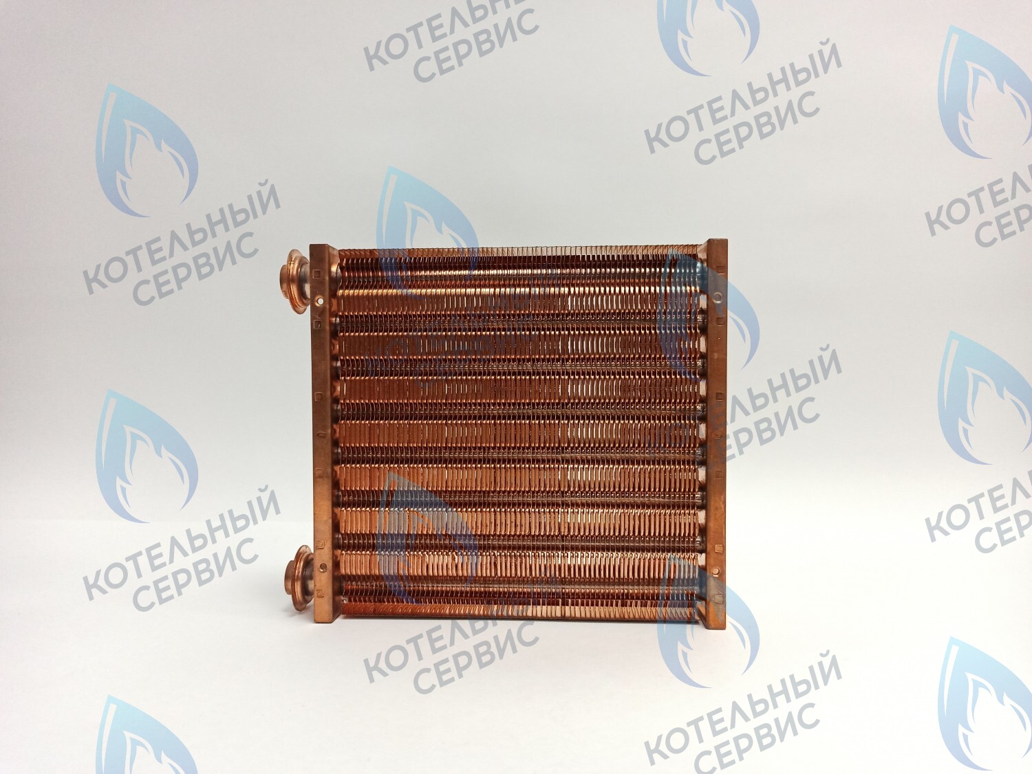 EM051-195-02 Теплообменник основной (первичный) (МЕДНЫЙ) Navien (с белыми прокладками в комплекте) Deluxe, Deluxe Plus, Prime, Smart Tok, Ace, Ace Coaxial 13K/16K/20K/24K (30012859A,  30012859B, 30012859C, 30010275A, 30012718C) в Москве