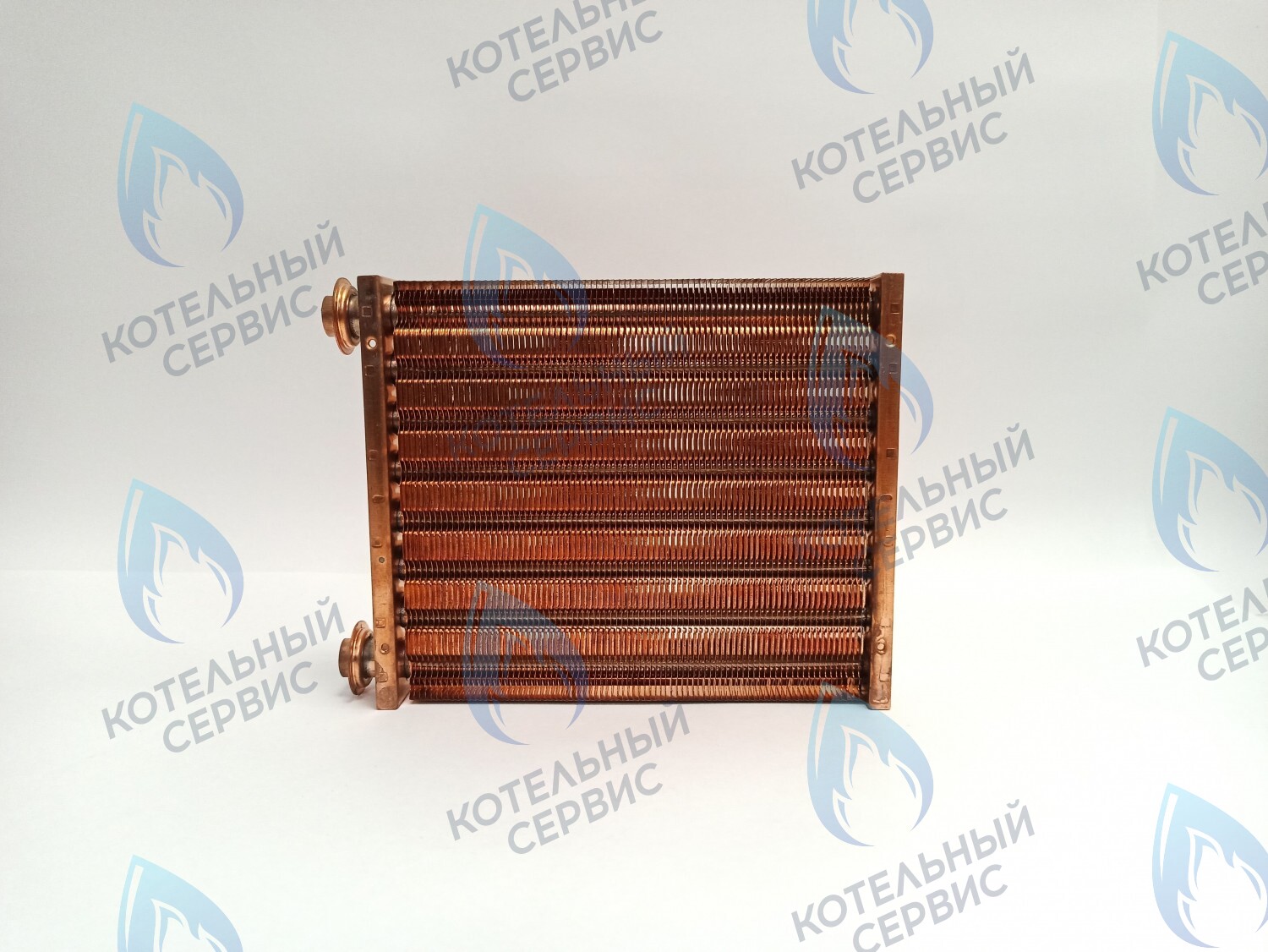 EM051-220-02 Теплообменник основной (первичный) (МЕДНЫЙ) Navien (с белыми прокладками в комплекте) Deluxe, Deluxe Plus, Prime, Smart Tok, Ace, Ace Coaxial 30K (30012860A, 30012860B, 30012860C, 30012721B, 30010299A) в Москве