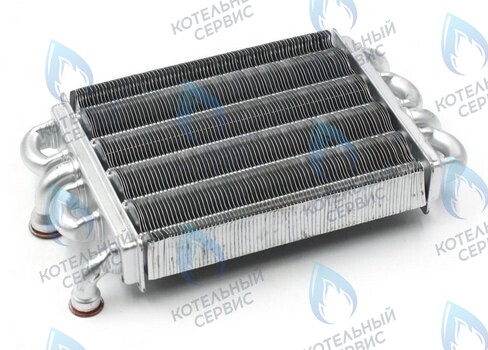 39837660 Теплообменник битермический  (37405340, 39837665) FERROLI в Москве