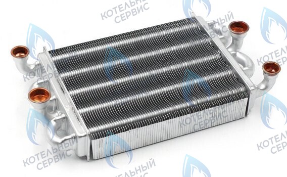 39837660 Теплообменник битермический  (37405340, 39837665) FERROLI в Москве