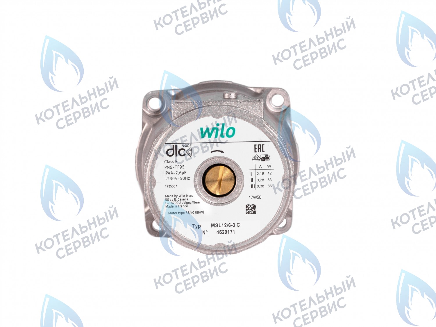 PH-W21CW60-WL86-RS Двигатель насоса (без улитки, без терминала) (12/6, 15/6) WILO 86w MSL 12/6-3 C в Москве