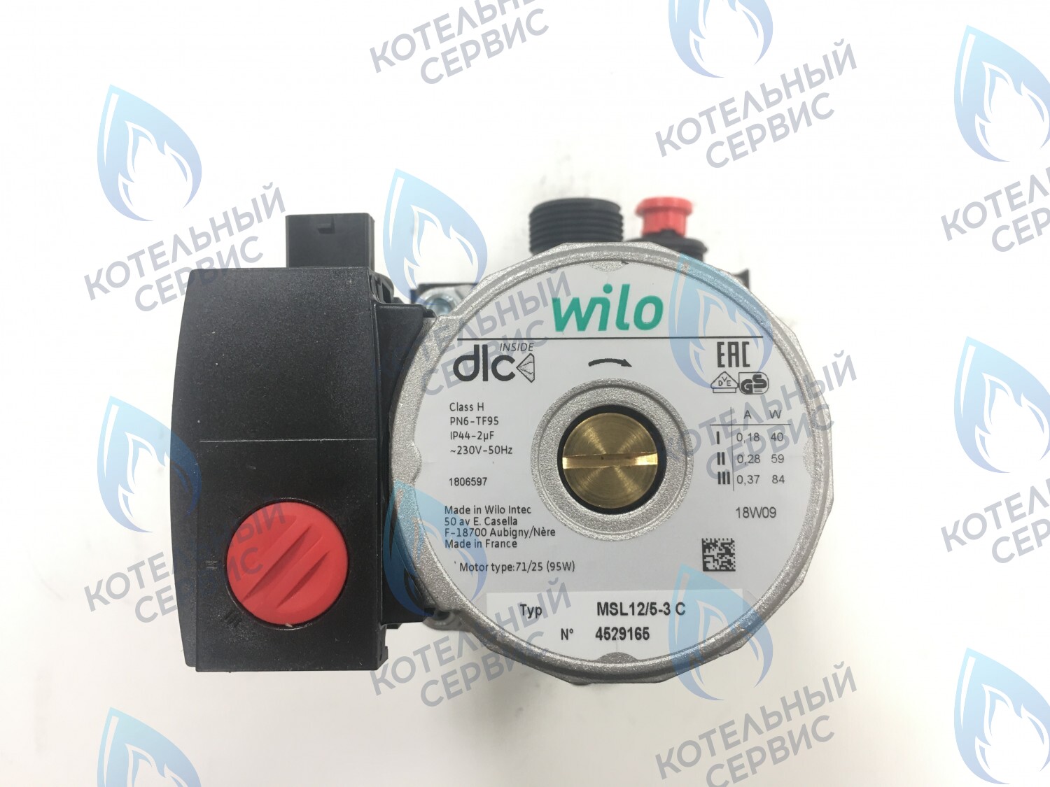 03-4001-03 Насос циркуляционный Wilo для котлов GAZECO 18 C1/C2/T1/T2, 24 C1/C2/T1/T2 (с 05.2016 до 02.2018) требуется комплектовать 09-4090 в Москве