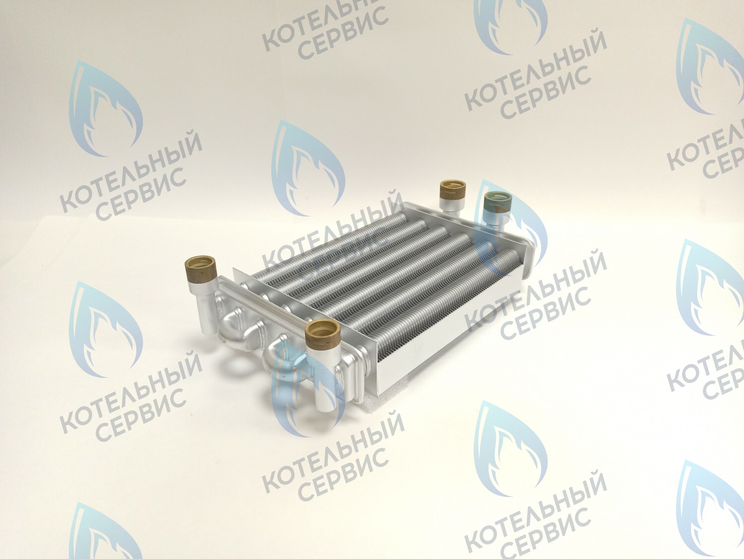 EB011-210 Теплообменник битермический 18 кВт 210мм GAZECO 18-T1/-C1 (до 05.2016) (02-4001) в Москве