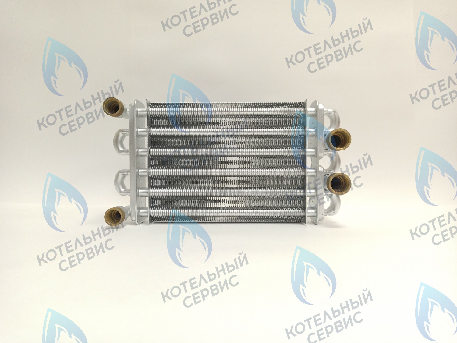 EB011-210 Теплообменник битермический 18кВт 210мм GAZECO 18-T1/-C1 (до 05.2016) (02-4001) в Москве