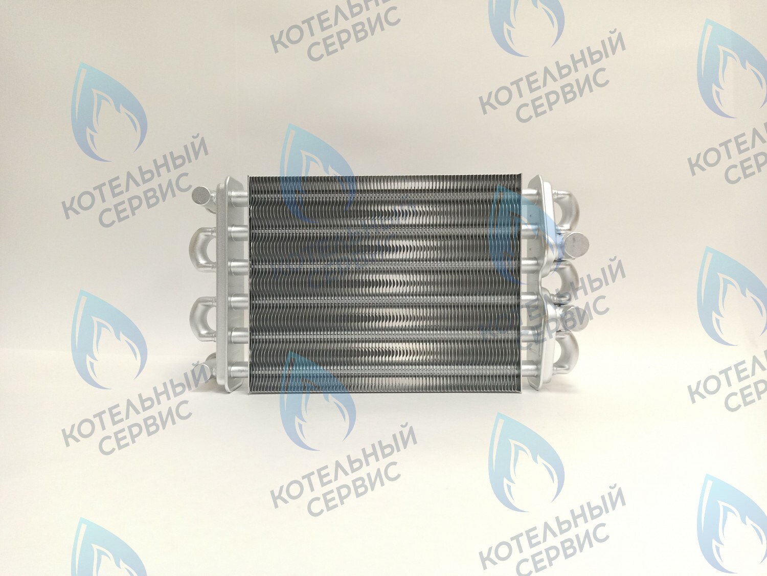 EB011-210 Теплообменник битермический 18кВт 210мм GAZECO 18-T1/-C1 (до 05.2016) (02-4001) в Москве