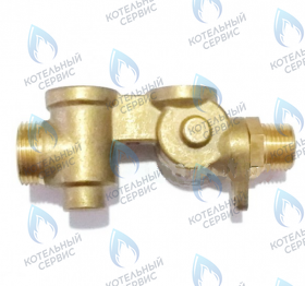 Клапан трёхходовой (водяной блок контур) ГВС OASIS (2 т/о)