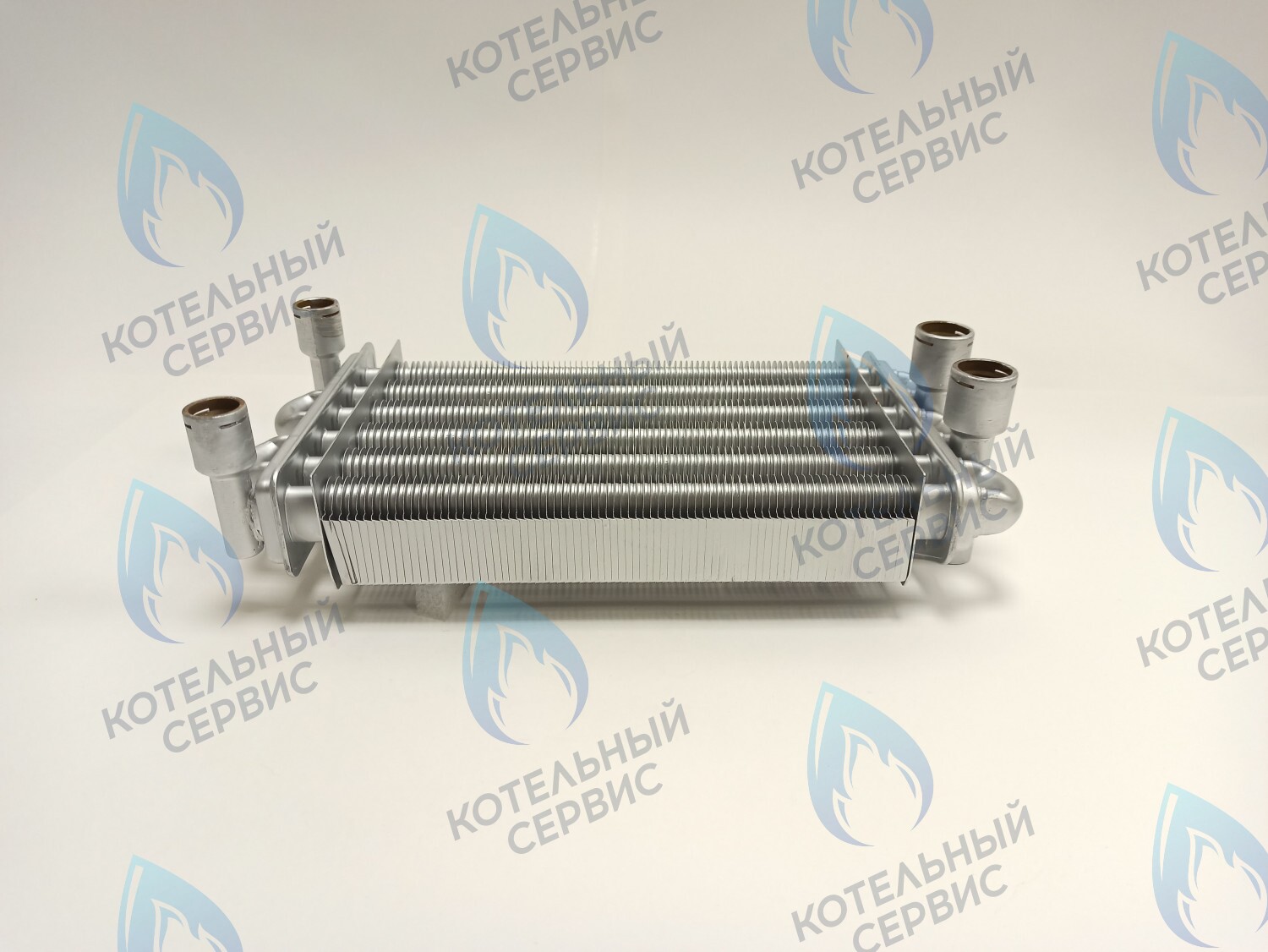 EB011-260 Теплообменник битермический 260мм 24кВт  Gazeco 24-T1/-C1 (до 05.2016) (02-4002), ROC(L44626) в Москве