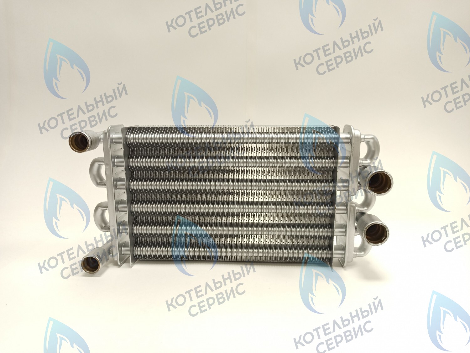 EB011-260 Теплообменник битермический 260мм 24кВт  Gazeco 24-T1/-C1 (до 05.2016) (02-4002), ROC(L44626) в Москве