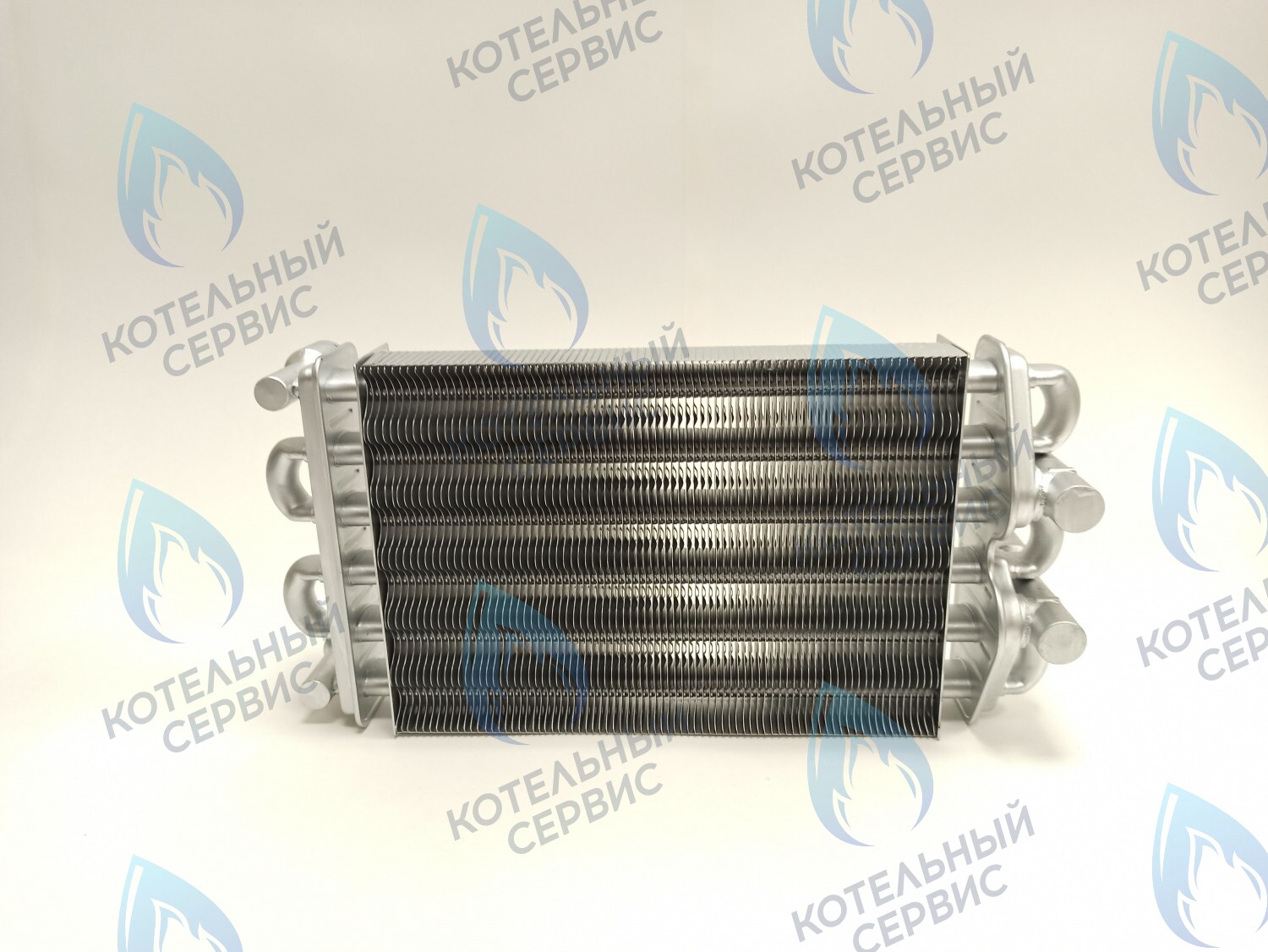 EB011-260 Теплообменник битермический 260мм 24кВт  Gazeco 24-T1/-C1 (до 05.2016) (02-4002), ROC(L44626) в Москве