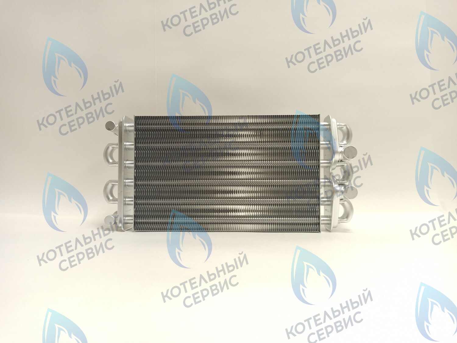 EB011-290 Теплообменник битермический 290мм 24кВт Gazlux Standart 24-T-1/-C-1 (02-2002) в Москве