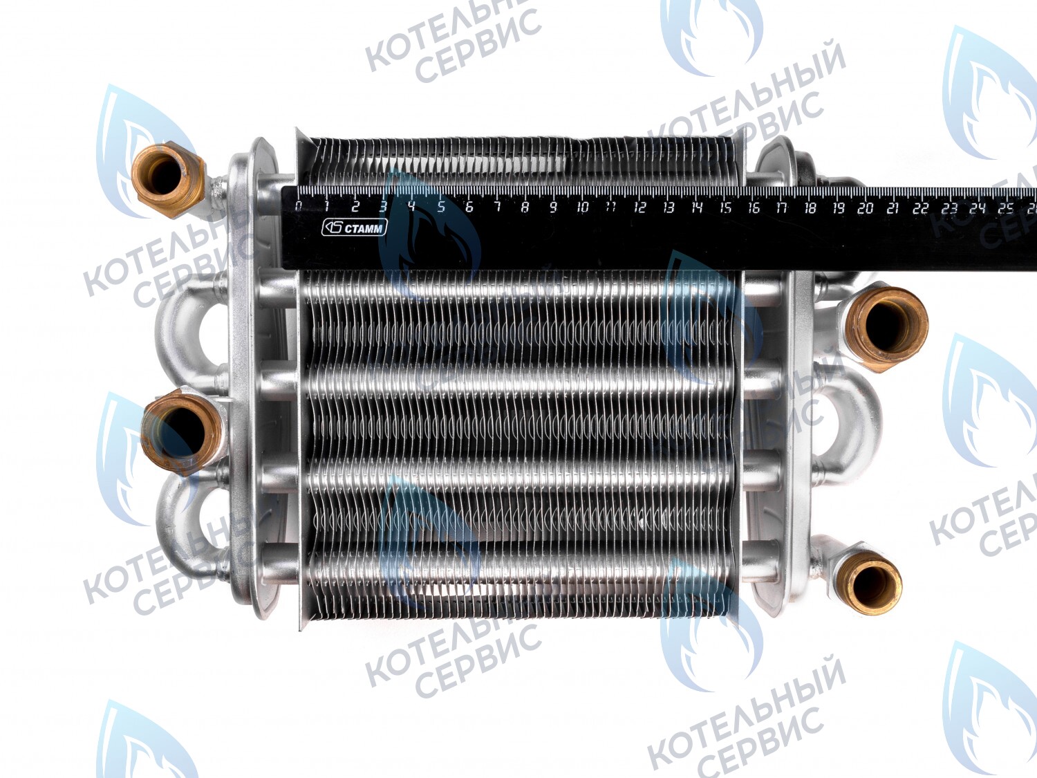 P0000005993 Теплообменник битермический 160мм 16кВт BK(BM) MONLAN в Москве