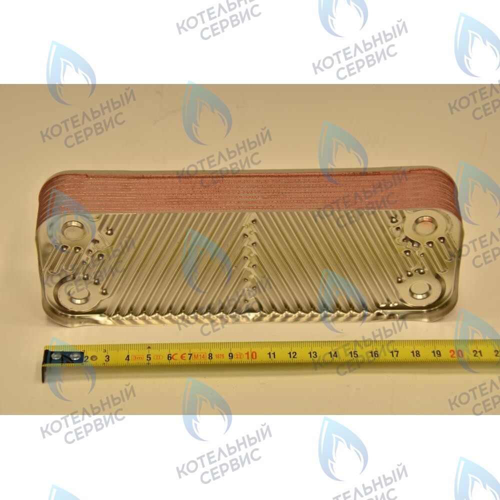 5686680 Вторичный пластинчатый теплообменник 14 пластин BAXI ECO, ECO-3, LUNA, LUNA (3, 3 Comfort) 280-310 Fi в Москве