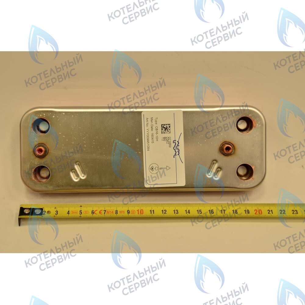 5686660 Теплообменник вторичный (10 пластин) 24кВт Eco. Compact 3. Four. Home, 4s, 5 Compact, Fortech BAXI в Москве