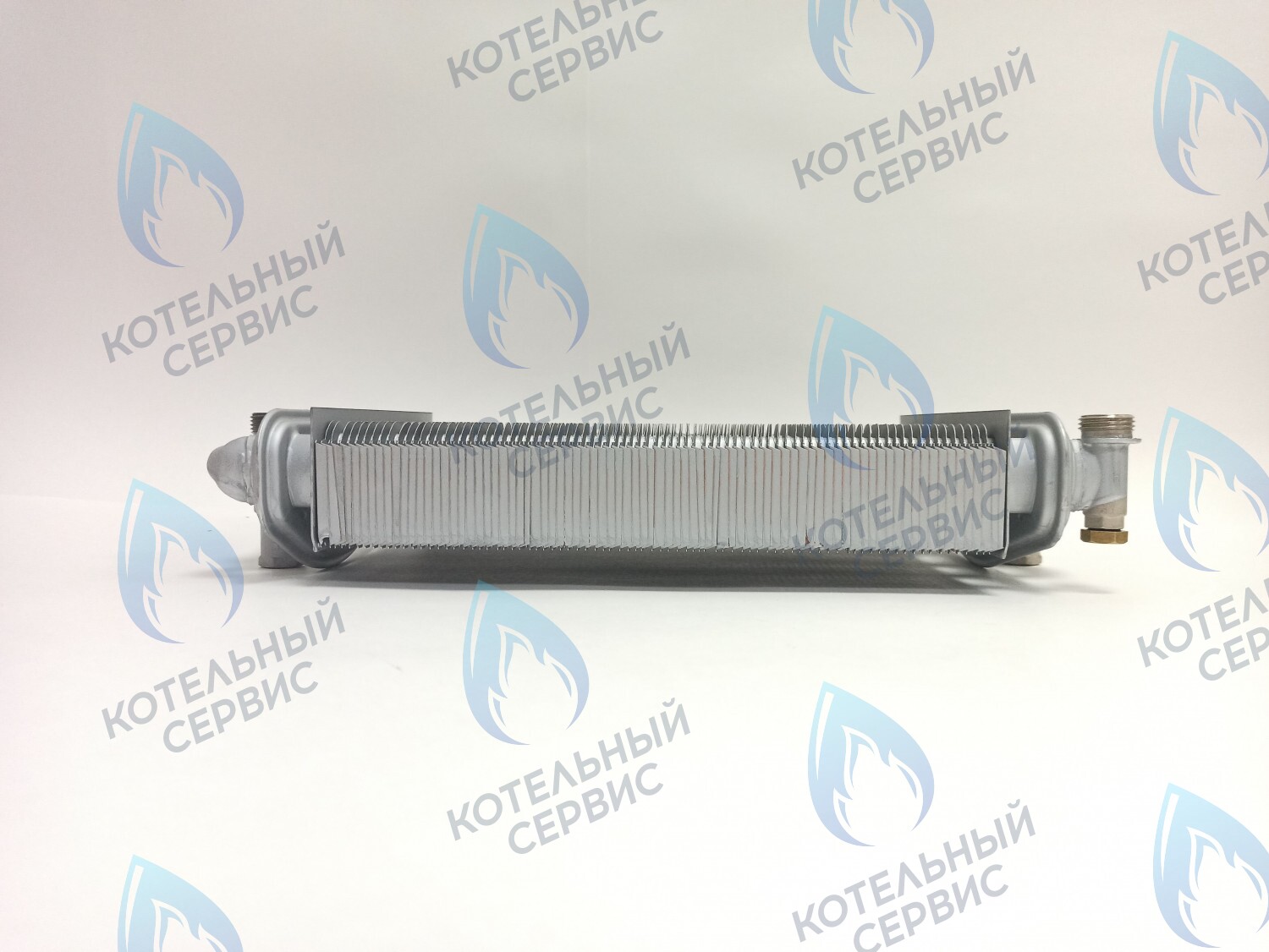 EB051-270-V Битермический теплообменник VALMEX FONDITAL, NOVA FLORIDA, ALPHATHERM,  PROTHERM (в комплекте есть заглушка для одного отверстия) 6SCAMBIM03, 0020025297 в Москве