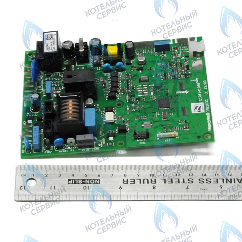 710591300 Электронная плата Honeywell PCB SM11462 BAXI MAIN Four (старого образца, серая панель) в Москве