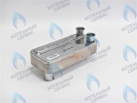 Теплообменник ГВС (вторичный) 14 пластин Navien Deluxe 30K, Ace 30K (PAS25KHE_004)