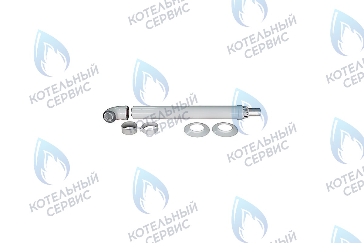  Комплект коаксиального дымохода ARDERIA D 60/100 0,75м в Москве