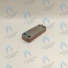 ES190P-160-12F-CH Теплообменник ГВС вторичный 12 пластин Thermex Xantus (19035015), Baltgaz Turbo (28891) в Москве